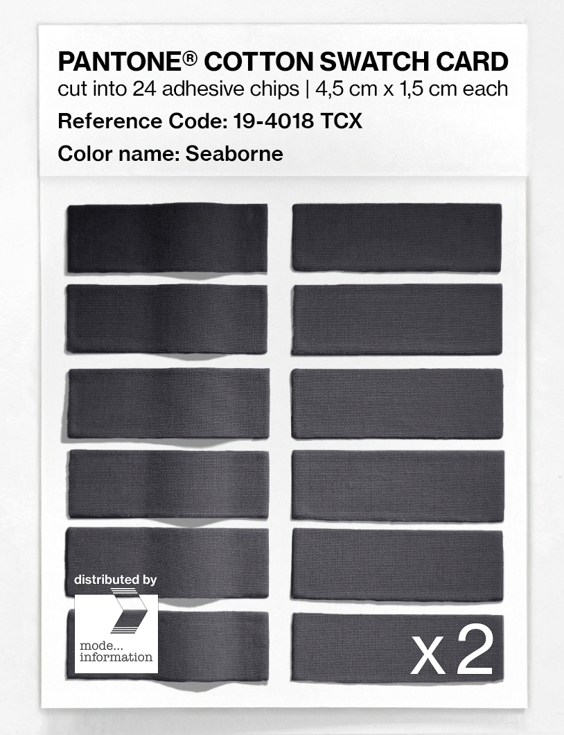 Artikelbild 6 des Artikels “PANTONE® COTTON SWATCH CARD 19-4018 TCX Seaborne “