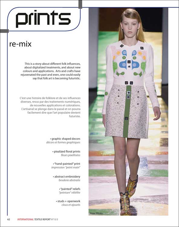 Artikelbild 6 des Artikels “International Textile Report no. 3/2015 “